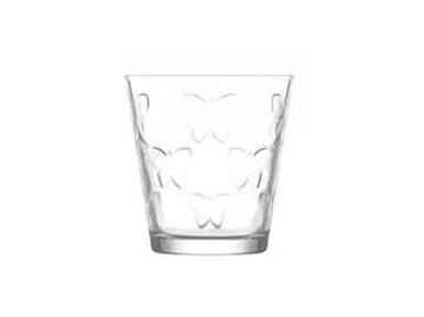 Набір склянок для води Келебек V-255мл, h-8,8см (под.уп.) 6шт ТМ LAV FG