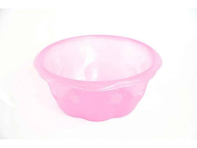 Миска пластикова 1,6 л прозора ріже ТМ ПОЛІМЕРАГРО FG