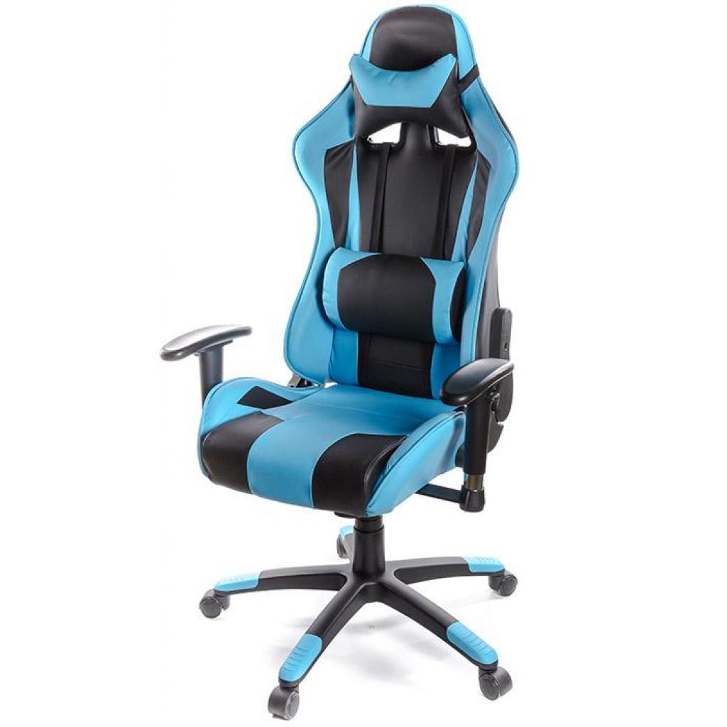 Кресло Игровое Аклас Хорнет PL RL Голубое (06152) — Купить Недорого на ...