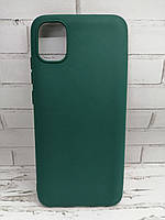 Чехол накладка для Samsung Galaxy A04 / Galaxy A04e противоударный бампер зеленый