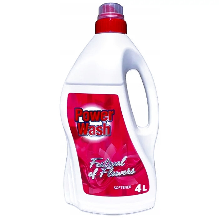 Кондиціонер для білизни Power Wash Festival of flowers 4 л.