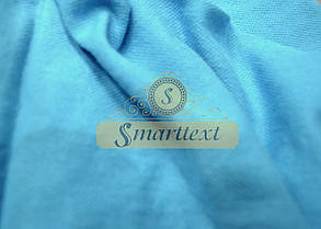 Тканина трикотаж лакоста (Поло) блакитна бірюза