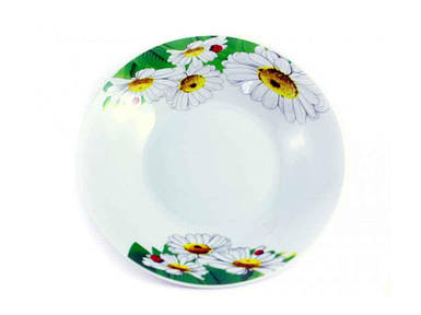 Тарілка мілка керамічна №8 d=200мм Юліана 8881 (12шт. в уп) ТМ INTEROS FG