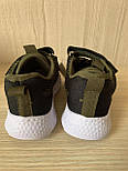Кросівки JongGolf 10172-дитячі стильні для хлопчика, на липучці, колір хакі, розміри 28,29 Якість!, фото 7