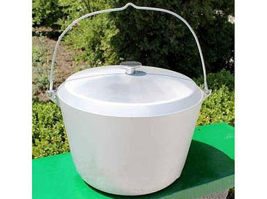 Казан рибальський з кришкою 9,00л ТМ ПОЛІМЕТ FG