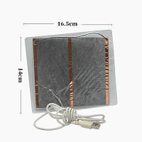 USB Нагрівальний елемент 15*16 см для тераріуму 5V 7W 40-50 град