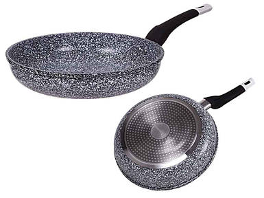 Сковорода алюмінієва d=28см (а/п) гранітне покриття, індукція ЕВ-9156 ТМ EDENBERG FG