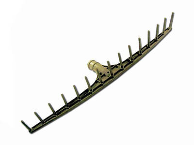 Граблі завиті та штирові