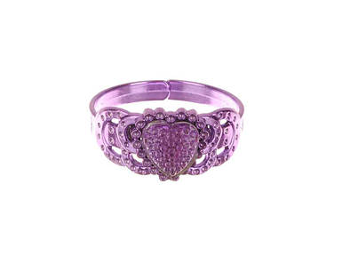 Браслет дитячий пластик Серце 3636008 ТМ КІТАЙ FG