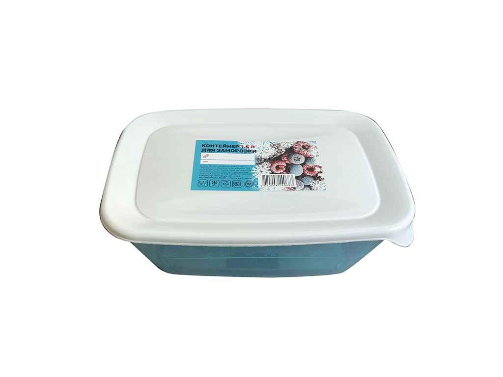 Харчовий контейнер для заморозки 0,8 л. ТМ ПОЛІМЕРБІТ FG