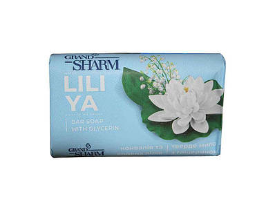 Мило тверде марка К 70г (Конвалія та Водяна Лілія) ТМ ШАРМ FG