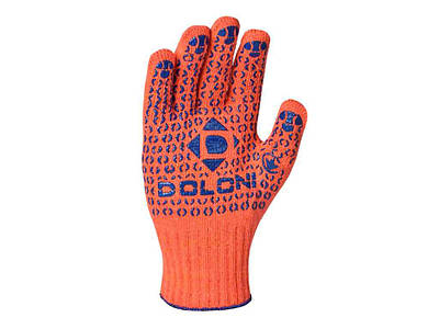 Рукавички трикотажні з ПВХ-точкою