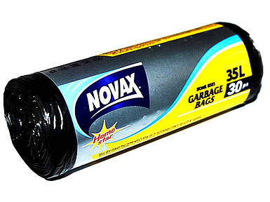 Пакети для сміття 35л.30шт 2560 ТМ NOVAX FG