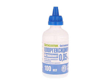 Хлоргексидину біглюконат 0,05% 100 мл з крапельницею ТМ O.L.KAR FG