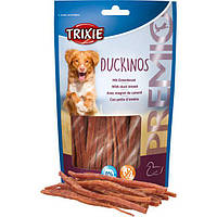 Лакомство и вкусняшки для собак Trixie PREMIO Duckinos со вкусом утки 80 гр