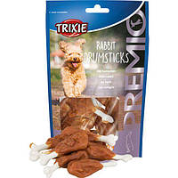 Лакомство для собак Trixie PREMIO Rabbit Drumsticks 100 г с кроликом снеки вкусняшки для дрессировки