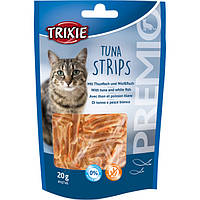 Лакомство для кошек&nbsp; Trixie PREMIO Tuna Strips 20 г с тунцом вкусняшки для котов