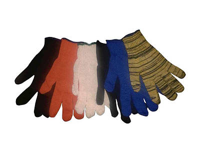 Рукавички трикотажні без ПВХ-точки