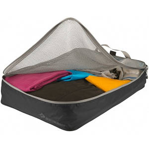 Чохол для одягу Sea To Summit Travelling Light Garment Mesh Bag, Black/Grey, L(STS ATLGMBLBK)