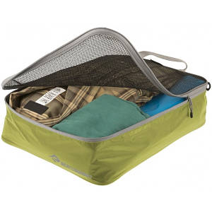 Чохол для одягу Sea To Summit Travelling Light Garment Mesh Bag, Lime/Grey, M (STS ATLGMBMLI)