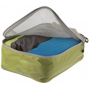 Чохол для одягу Sea To Summit Travelling Light Garment Mesh Bag, Lime/Grey, S (STS ATLGMBSLI)