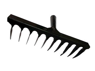 Граблі садові (дачні) завиті 10 зубців ТМ YEMETS FG