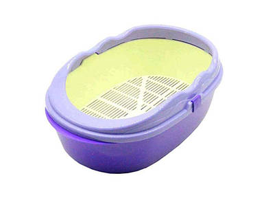 Туалет для тварин Модерн глибокий з сіткою та лопаткою арт.810 ТМ WESNA FG