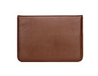 Чохол-Конверт Leather для MacBook 15.4 Brown, фото 3