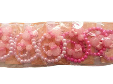 Браслет дитячий з кільцем 3534001 (10шт./на планшете) ТМ КИТАЙ FG