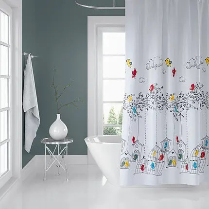 Штора для ванної Tropik (Jackline) Birds Туреччина 180*200 см