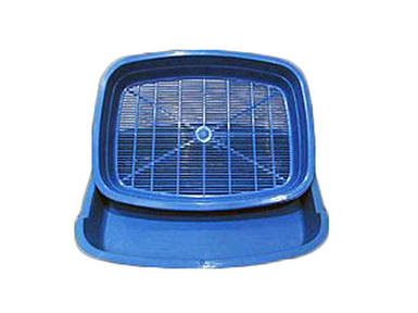 Туалет для тварин мілкий з сіткою арт.805 ТМ WESNA FG