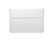 Чехол-Конверт Leather для MacBook 13,3 White