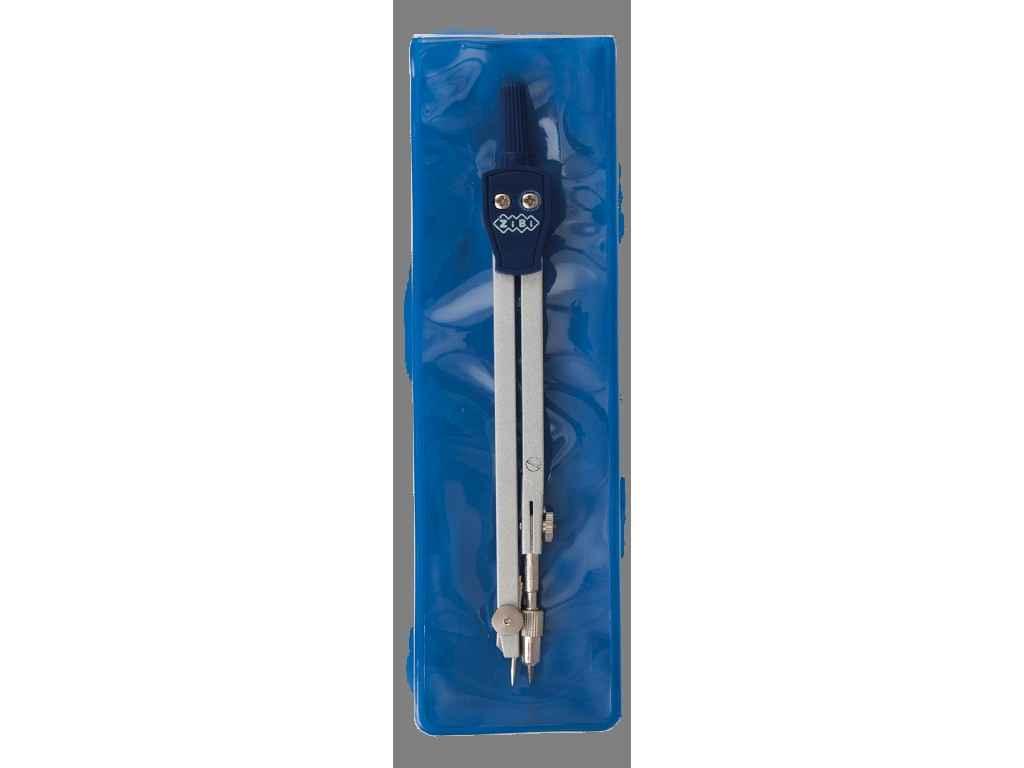 Циркуль COLLEGE в мякому PVC чохлі, темно-синій, KIDS Line ZB.5310CL-03 ТМ ZiBi FG