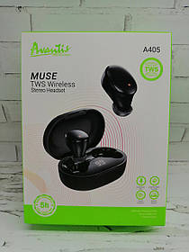 Бездротові Bluetooth-навушники Avantis A405 TWS чорний
