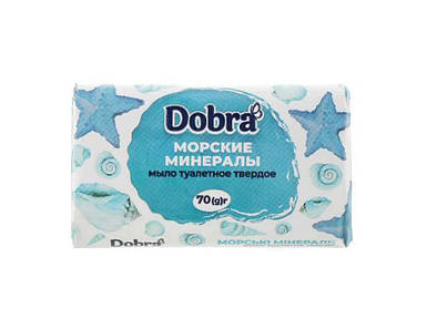Мило туалетне Морські мінерали 70гр ТМ Dobra FG