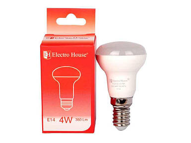 Лампа світлодіодна LED Гриб R39 E14 4Вт 4100К EH-LMP-R39 ТМ ELECTROHOUSE FG