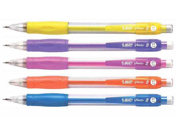 Олівець механічний Velocity , з грипом, 0.7 мм, НВ 12шт bc8291332 ТМ BIC FG, фото 1