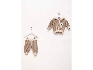 Костюм дитячий Поліестер 100% 131454291_бежевий 62(р) ТМ Трикомир FG