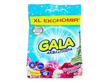 Пральний порошок автомат Аква-Пудра Франц. аром 3,6кг ТМ GALA FG