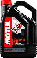 Олива для 2-х тактних двигунів MOTUL / Snowpower Synth 2T / 4 л