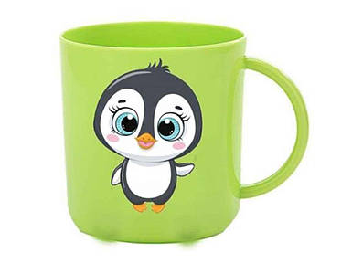 Чашка 0,37л. (83*83мм) з декором асорті ТМ ПОЛІМЕРБИТ FG