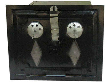 Духовка металева для традиційних печей, чорна фарба 295х225х416мм ТМ ВОДОЛІЙ-ЯП FG