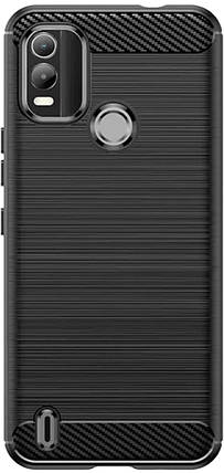 TPU чохол накладка Urban для Nokia C21 Plus / чорний, фото 1