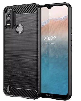 TPU чохол накладка Urban для Nokia C21 Plus / червоний, фото 3