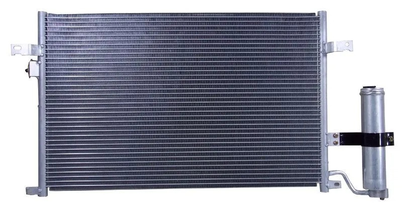 Радіатор кондиціонера Лачетті з ресивером та бачком. SHIN KUM Корея