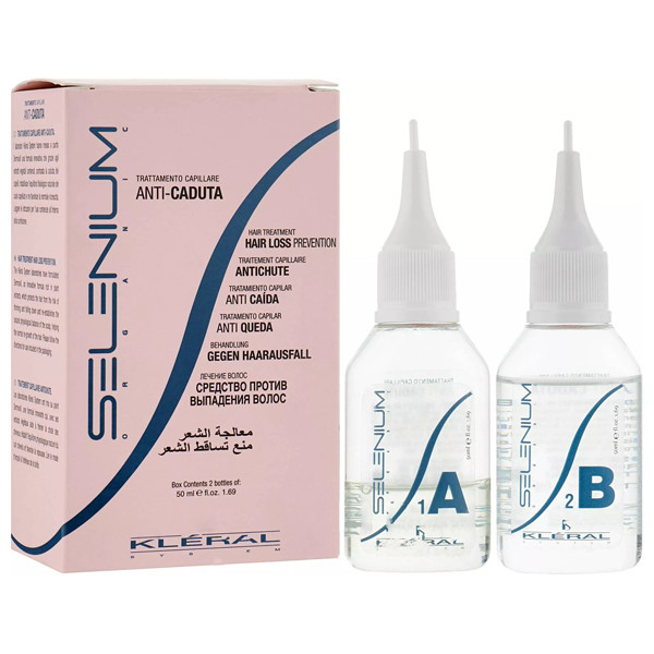Лосьйон проти випадіння волосся Kleral System Selenium Hair Loss Prevention Lotion 50 мл + 50 мл