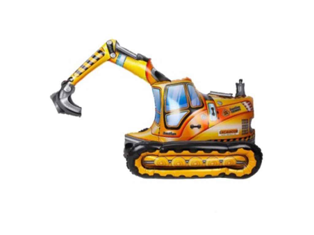 Кулька повітряна фольгована стоячка Екскаватор 63*96 см 836649 ТМ PELICAN FG