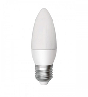 Світлодіодна LED-лампа декоративна свічка C37 GLX 10 W 4100 K Е27 170-250V 900 Lm