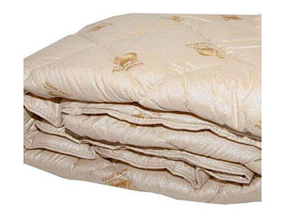 Ковдра хутра-тканина та напіввовна