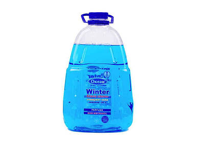 Рідина для омивання скла автомобіля Winter Glass Сleane -20℃ 4л Marine Fresh ТМ ОКЕАН FG